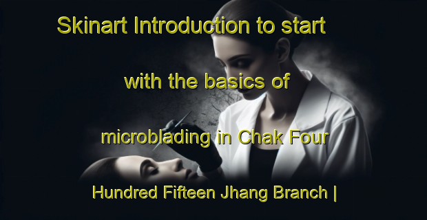 Skinart Introduction to start with the basics of microblading in Chak Four Hundred Fifteen Jhang Branch | MicrobladingTraining | MicrobladingClasses | SkinartTraining-Pakistan